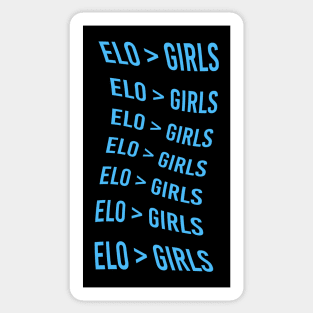 Elo > Girls, video games Sticker